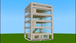 Minecraft - How to build a Easy Modern Tower