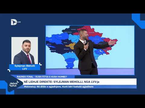 “Gara ishte e pabarabartë…” Meholli i VV-së live në Debat Plus refuzon ta urojë kundërkandidatin