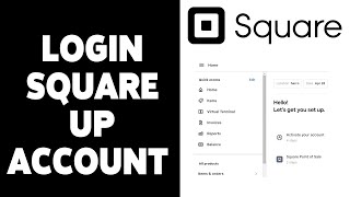 How To Login Square Up Account 2024 | Square Up Sign In Tutorial
