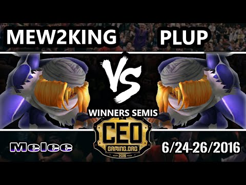 CEO 2016 SSBM - PG | Plup (Sheik) Vs. Fox | MVG | Mew2King (Sheik) Smash Melee Winners Semis
