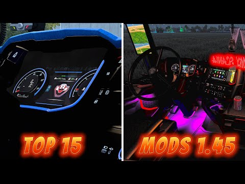 #top #ets2 TOP 15 Realistics MODS SCANIA NEXT GEN V8 ETS2 1.49