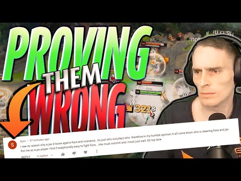 Proving To My Comments Why Fiora Is Broken in SoloQ [Challenger Climbs]