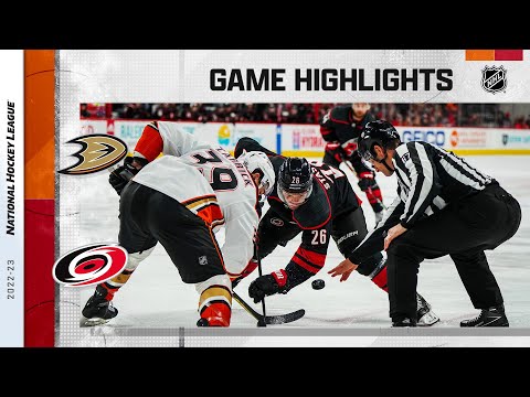 Ducks @ Hurricanes 2/25 | NHL Highlights 2023