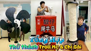 Download the video "Tổng Hợp Thử Thách Troll Mẹ & Chị Gái TẬP 2 | Hay Nhất Siêu Hài Hước (Quỳnh Vịt)"