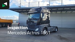 Mercedes-Benz Actros 1851 4X2 GigaSpace Retarder Full-Air Standklima Euro 6 trekker te koop - Foto 4 | Autoline NL Mercedes-Benz Actros 1851 4X2 GigaSpace Retarder Full-Air Standklima Euro 6 trekker | Foto 4 - Autoline