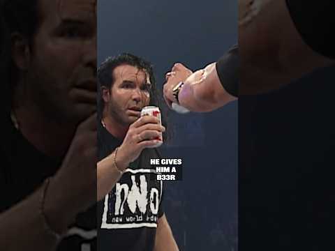 Stone Cold offers Scott Hall a beer ????