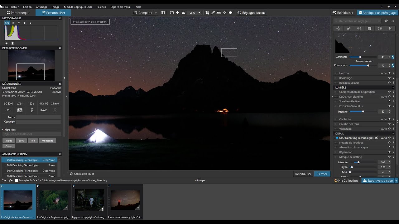 Test de PhotoLab 4 et DeepPrime