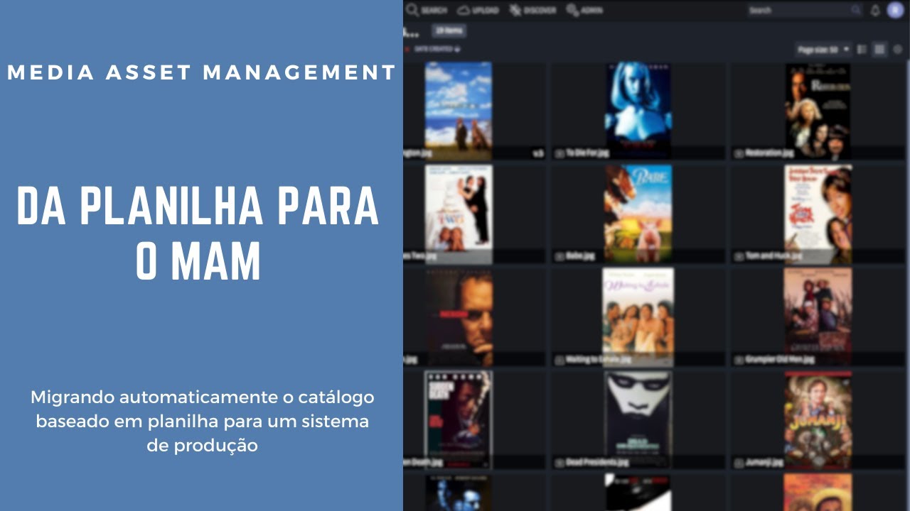 Da planilha para o iconik