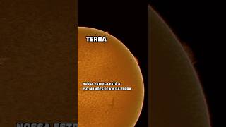O planeta Terra é minúsculo em relação ao Sol #shorts #curiosidades