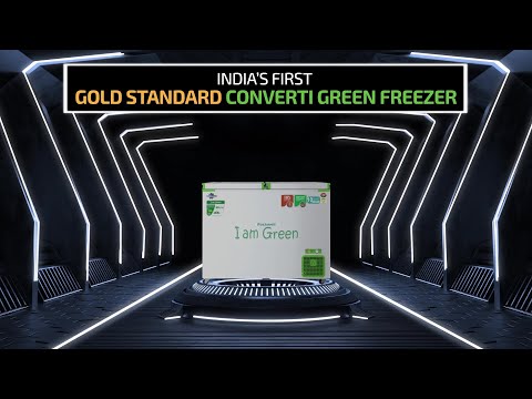 Convertible green freezer/cooler - rockwell