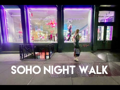 SOHO NIGHT WALK - THE WINDOWS OF SOHO #SOHO #WALK #SOHONIGHTWALK #NIGHTWALK #sohonyc #nyc