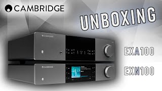 Video thumbnail for Cambridge Audio EXA100 (Integrated Amp) & EXN100 (Streamer) | Unboxing | Sound Gallery by Sound Gallery