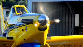 preview picture of video 'What a turbine ! Firefighter Air Tractor AT802F at Millau-Larzac [LFCM]'