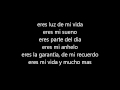 Alejandro Fernandez - Eres_Letra/Lyrics