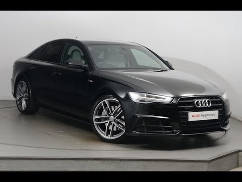 FL18ZCE AUDI A6 TDI QUATTRO S LINE BLACK EDITION BLACK 2018, Nottingham Audi