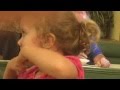Jello Face Little Girl Makes Funny Face