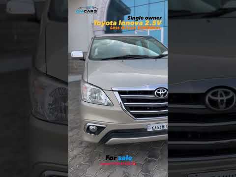 🚗2014 model innova 👉 single owner less driven 50000km for sale #automobile #innova #instagram #cars