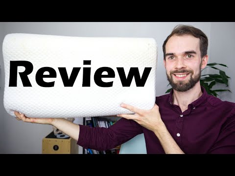 Orthopaedic Memory Foam Contour Pillow - A Chiropractic Review (& Pillow Tips)