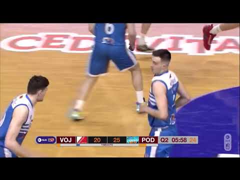 NLB ABA League 2 2021/22 highlights, Round 11: Vojvodina - Podgorica (21.3.2022)