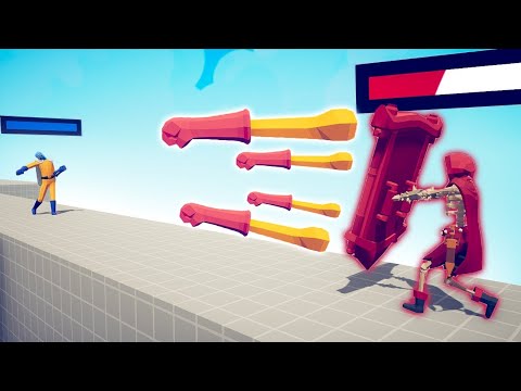 SKELETON MIRROR SHIELD vs EVERY GOD - TABS | Totally Accurate Battle Simulator 2023