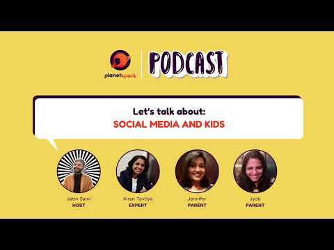 Podcast link image showing Child psychologist with presentor