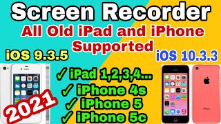 How to Record iOS 9.3.5 - 10.3.4 Screen FREE  - iOS 9.3.5 Screen Recorder Old iPad 2 Screen Recorder