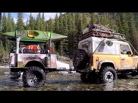 RC CWR RC4WD Gelande II and a new custom built trailer