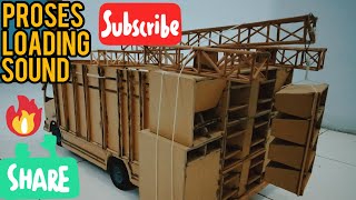 PROSES LOADING SOUND SYSTEM FULL SPEK . RIGGING & LINE ARRAY. FULL KARDUS.   #miniaturtruck