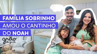 QUARTO SAFÁRI É ESCOLHA DE FAMÍLIA SOBRINHO PARA CANTINHO DE NOAH