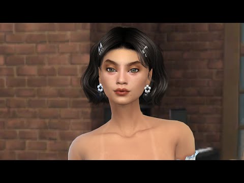 the sims 4 realistic style download girl Giselle Rivas by Bonita100 Cas Video Preview