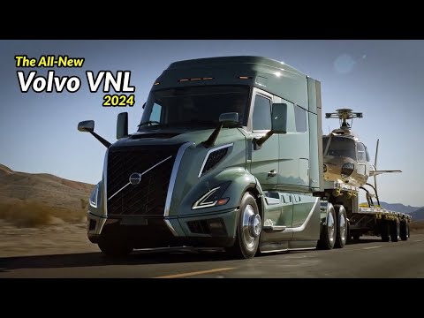 All New 2024 Volvo VNL - A Luxury Bedroom on Wheels!