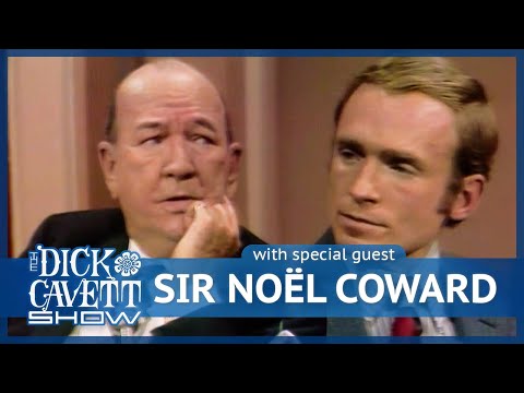 Does Sir Noël Coward Forget His Lines On Stage? | The Dick Cavett Show