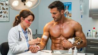 "Nunca cuidaram de mim assim..." confessou milionário ferido para veterinária virgem enquanto ela...