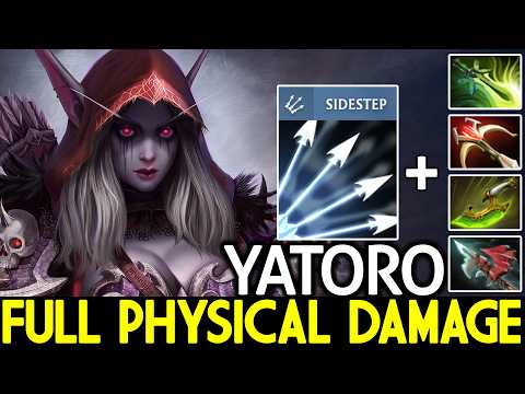 YATORO [Drow Ranger] How Real Carry Plays Full Physical Damage Dota 2