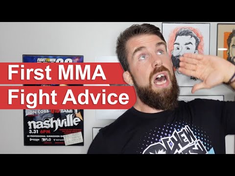 Nervous About Your 1st MMA Fight? I was too. . .