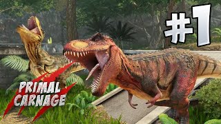 Primal Carnage Extinction : Part 1 - T.Rex Squad!