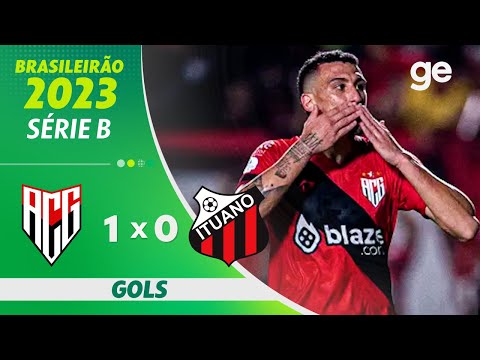 Gols e lances de Atlético-GO x Ituano