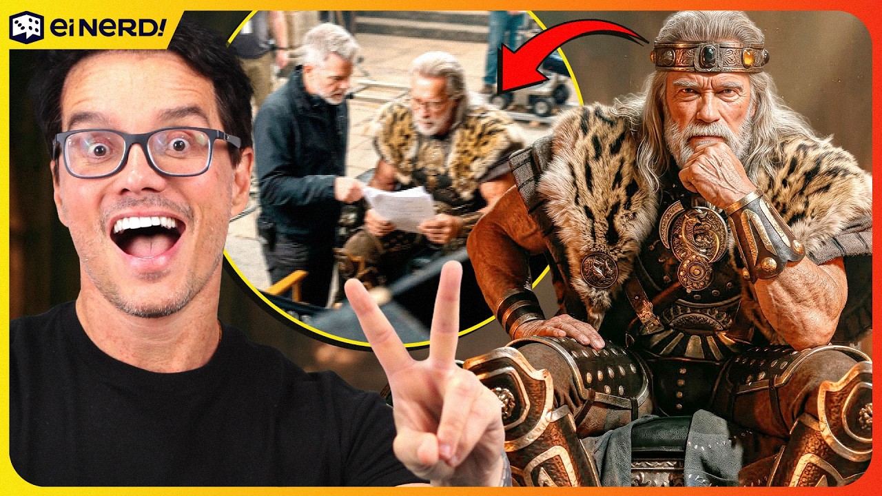 REI CONAN: ARNOLD DE VOLTA COMO CONAN, O BÁRBARO!