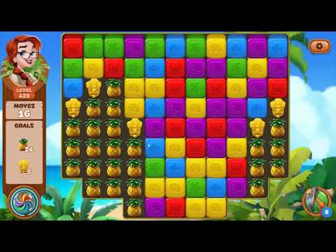 Lost Island Blast Adventure Level 428 NO BOOSTERS  A S GAMING