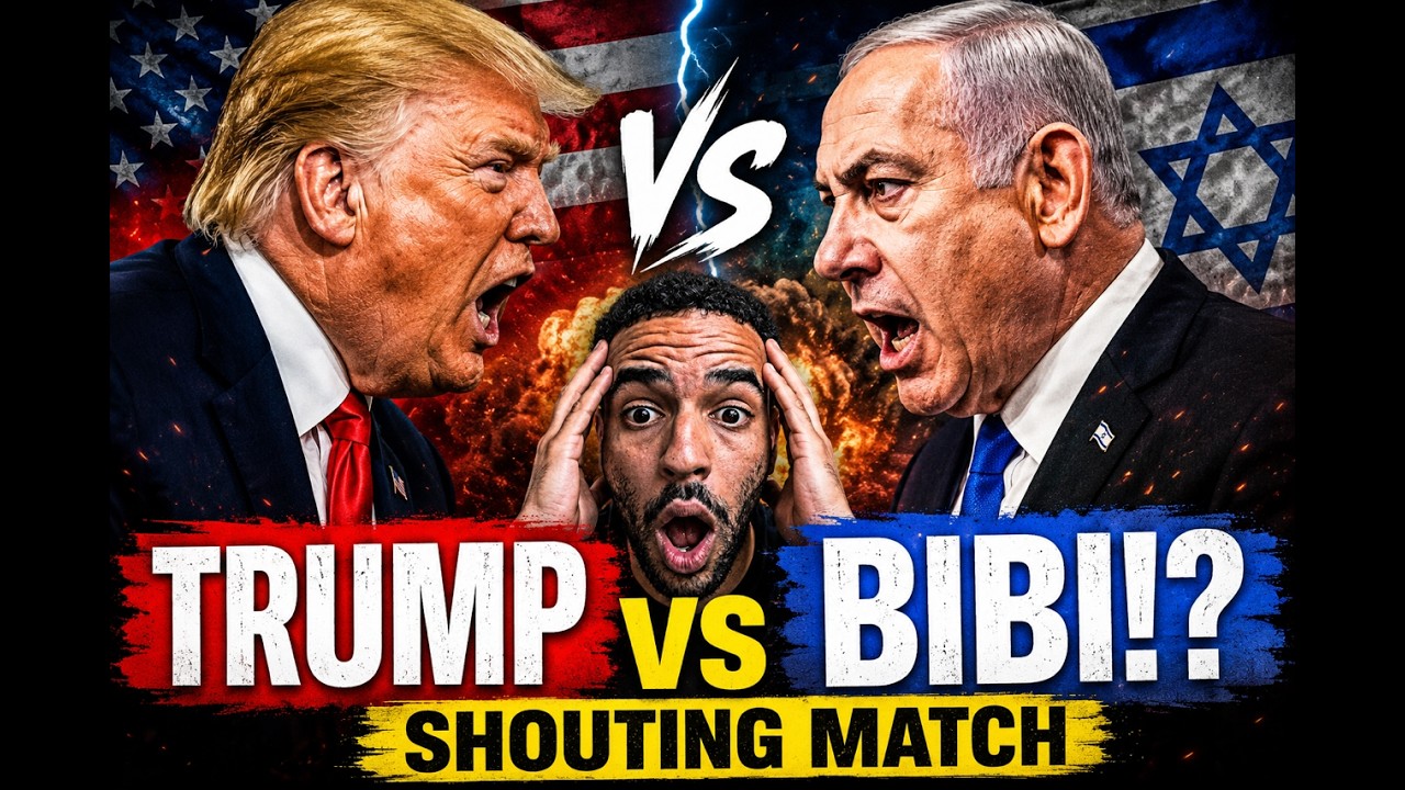 TRUMP TELLS BIBI HE IS CRAZY! TROUBLE IN PARADISE?