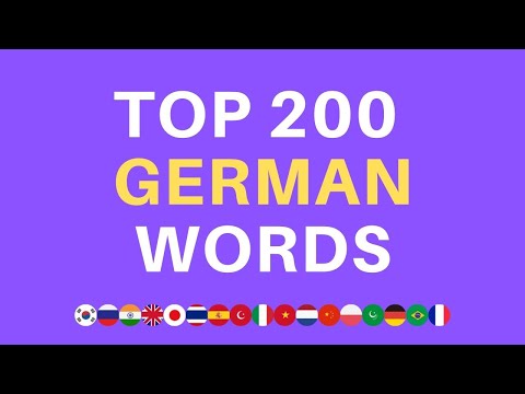 200 Words Every German Beginner Must-Know | German Vocabulary | learn German |