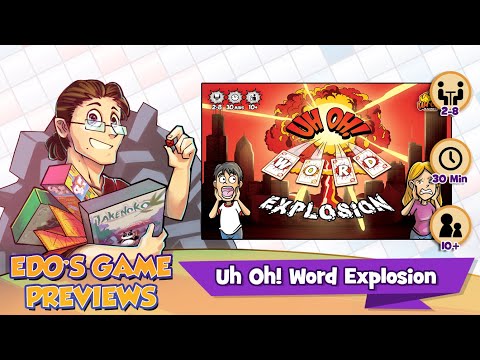 Edo's UH OH! Word Explosion Review (KS Preview)