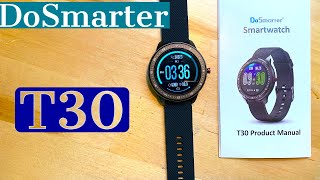 DoSmarter Fitness Watch Review & Demo! Lot's Of Great Features For The $!