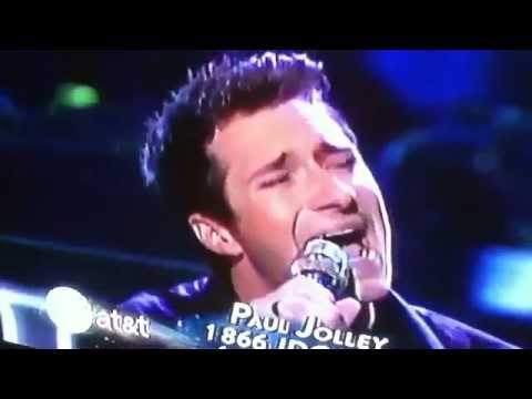 [HD] American Idol 2013 AMAZING PERFORMANCE!! - Paul Jolley sings  TOP 10 GUYS 03.06.13