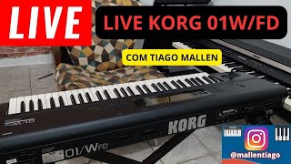 Video thumbnail for LIVE KORG 01W/FD (COM TIAGO MALLEN) UMA LENDA VIVA (UM DOS TECLADOS MAIS FAMOSOS DA KORG) #korg #01w by Tiago Mallen