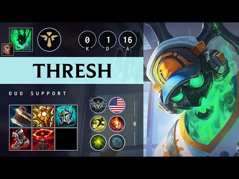 Thresh Support vs Alistar - NA Challenger Patch 25.07