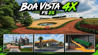 APRESENTAÇÃO DO MAPA FAZ. BOA VISTA PARA PC/MAC | Farming Simulator 25