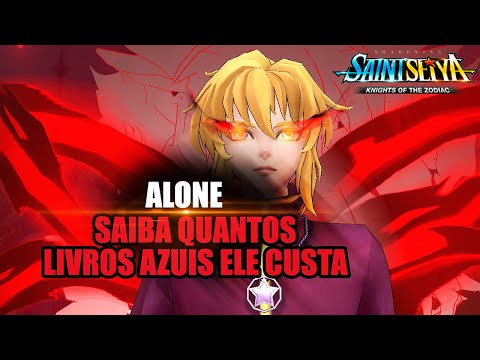 ALONE - SAIBA QUANTOS LIVROS AZUIS VOCÊ VAI PRECISAR - SAINT SEIYA AWAKENING