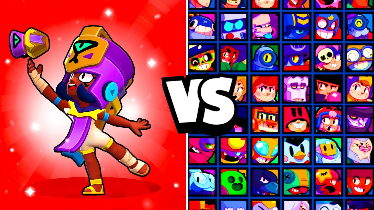 НАДЖИЯ против ВСЕХ БРАВЛЕРОВ! НОВЫЙ 101-ЫЙ МИФИЧЕСКИЙ БРАВЛЕР!