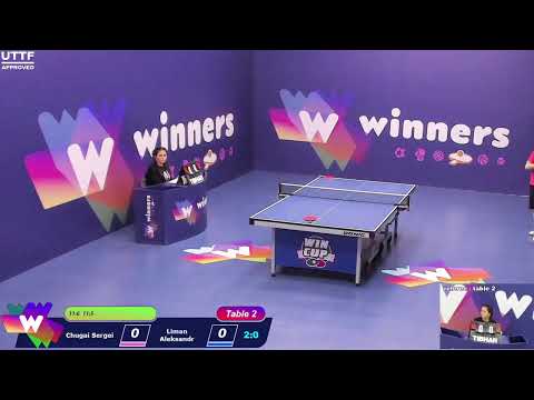 WINners CUP table 2  15.01 Chugai Sergei - Liman Aleksandr  18:30